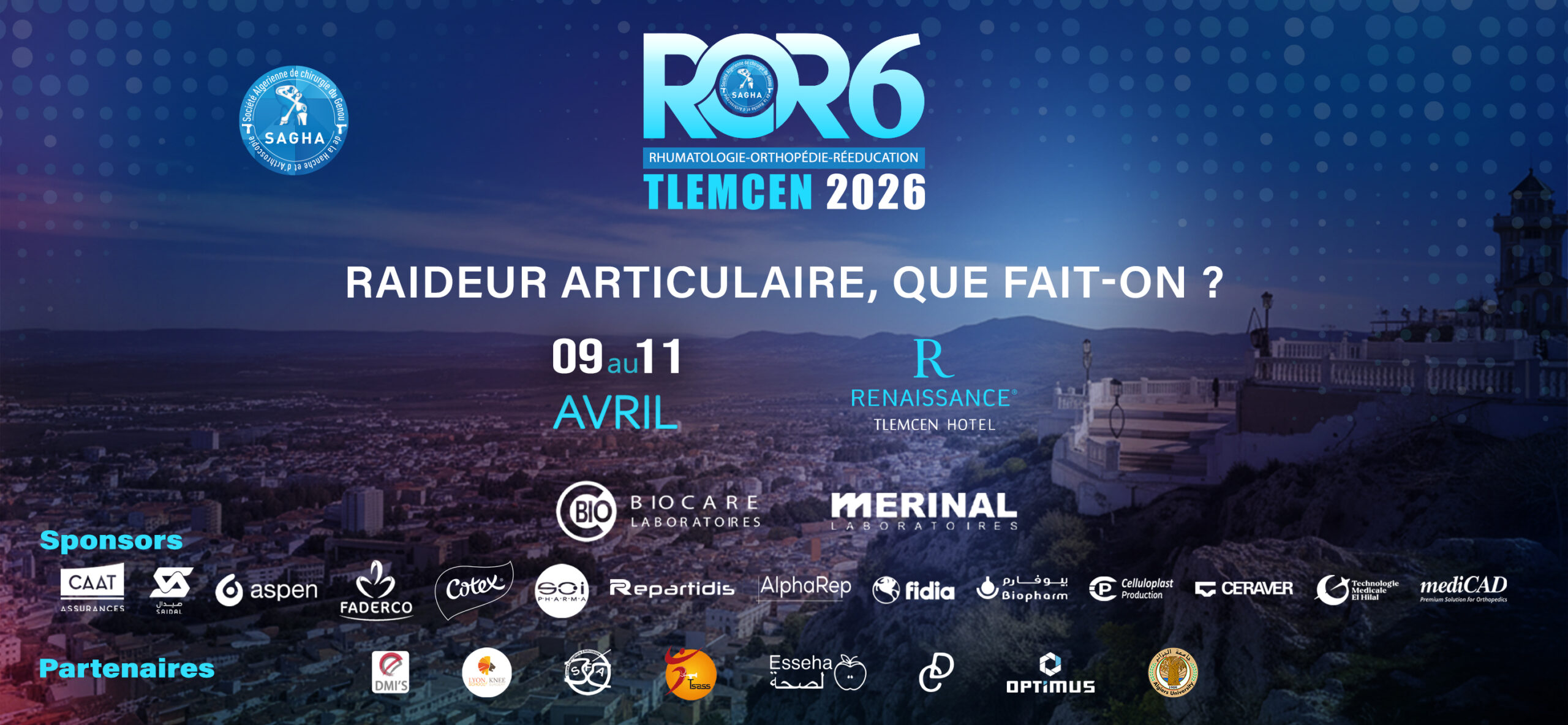 congrès scientifique chirurgiens hanche et genou