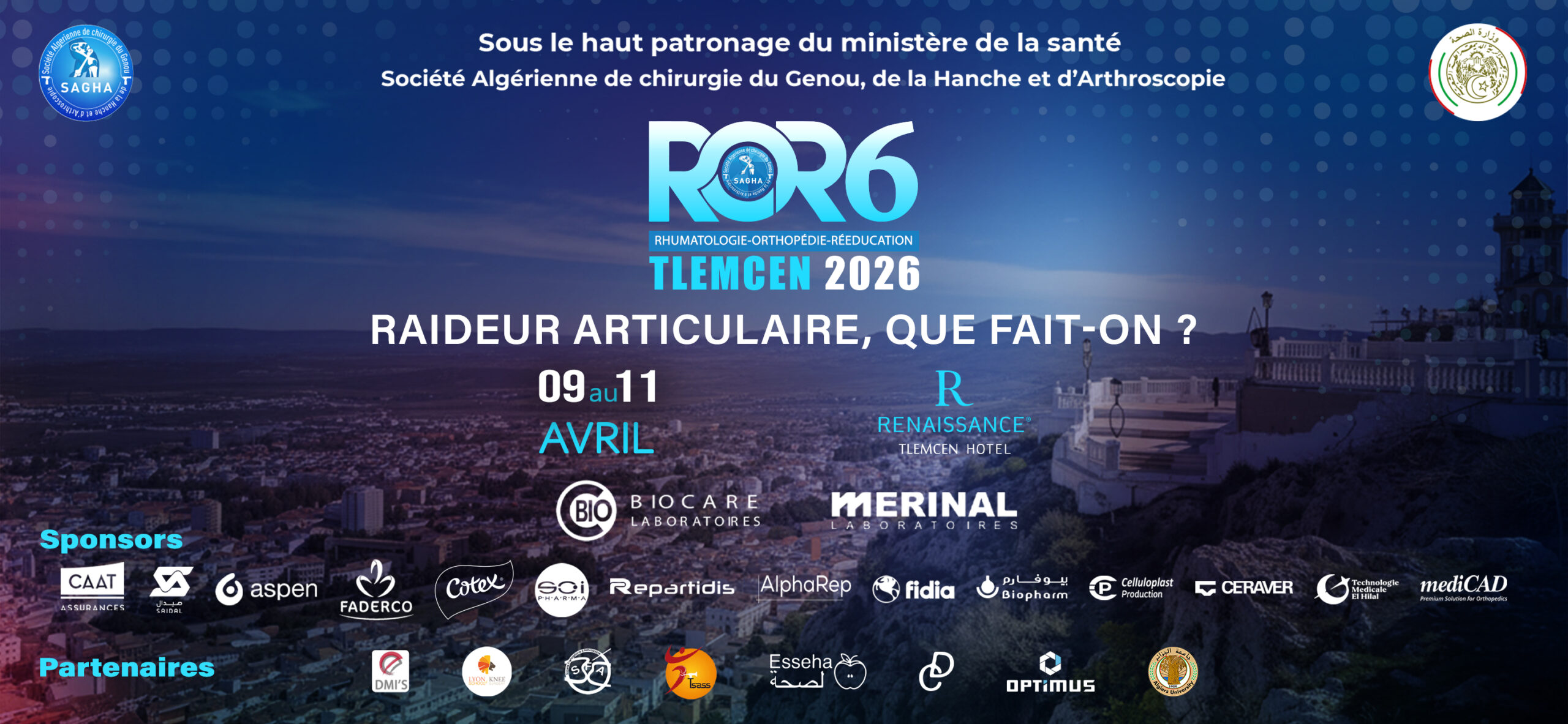 congrès scientifique chirurgiens hanche et genou