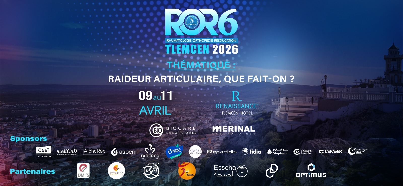 congrès scientifique chirurgiens hanche et genou